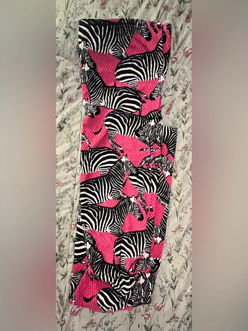 Christian Soriano New York Fuchsia Zebra Beach Towel